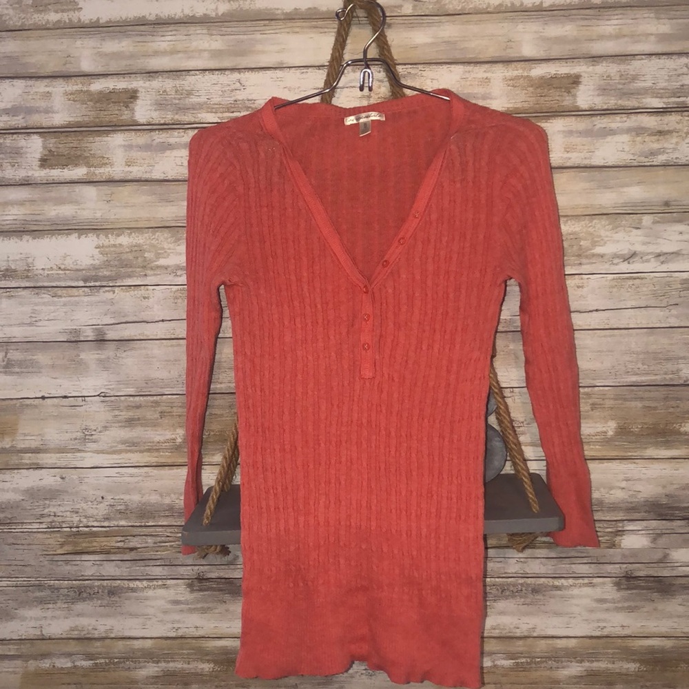3/4 sleeves sweater shirt